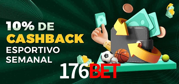 10% de bônus de cashback na 176Bet